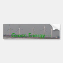 Green Energy--- Bumper Stickers
