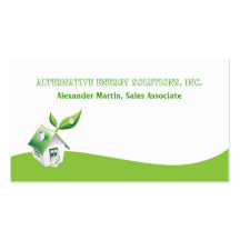 Green Energy Business Cards