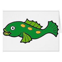 Green Fish Card