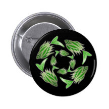 Green Fish Circling Button