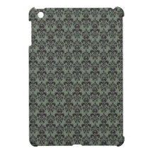 Green Fleur de Lis iPad Mini Case
