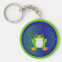 Green Frog Key Chains