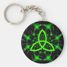 green is good key chain