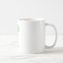 Green Jellyfish Coffee Mugs