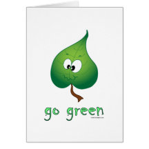 Green Leaf Card