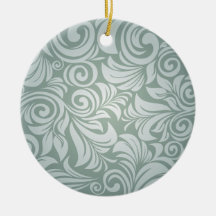 Green leafs ornament