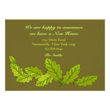 Green Leaves Moving Announcement