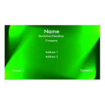 Green Lights Business Card