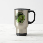 Green Lizard Stainless Steel Travel Mug