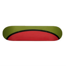Green olive skate deck