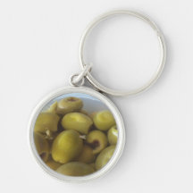 Green Olives Keychain