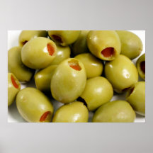 Green olives posters