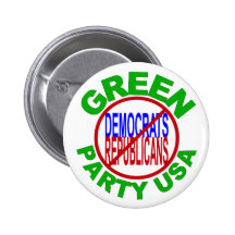 Green Party USA Button