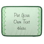 Green Patchwork Pattern MacBook Pro Sleeve