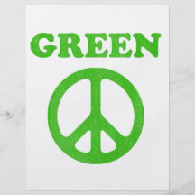 Green Peace Full Color Flyer