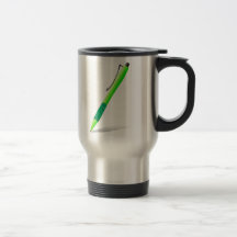 Green Pen Mug