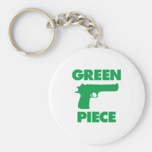 Green Piece Keychains