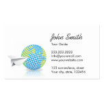 Green Planet Travel Tour Guide Business Card