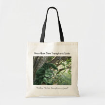 Green Quad Stare Transylvania Spider Bag