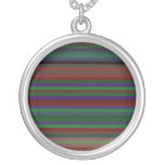 Green red and purple stripes jewelry