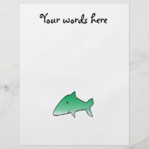 Green shark custom flyer