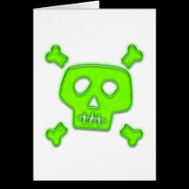 Green Skull cards