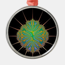Green Spider Christmas Tree Ornament