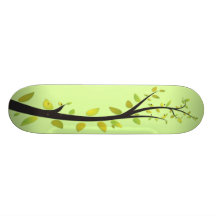 Green Spring Skate Board Deck