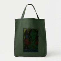 Green Tara Canvas Bags