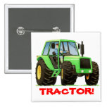 Green Tractor Pins