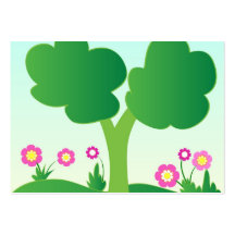 Green tree Business Card