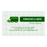 Green Truck Business Card Templates