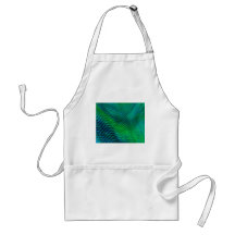 Green Voile Apron