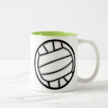 Green Volleyball Mug