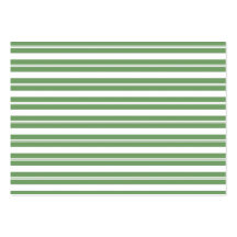 Green White Horizontal Stripes Business Card