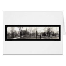 Greencastle Depauw University Photo 1909 Greeting Card