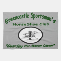 Greencastle Sportsmans HorseShoe Club Towel