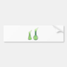 GreenCloudyBeakers1031-0 copy Bumper Sticker