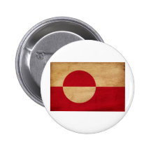 Greenland Flag Buttons