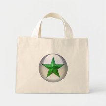 GreenStarJewel Canvas Bag