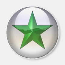 GreenStarJewel Refrigerator Magnets