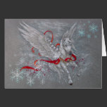 Greeting Card - Holiday Pegasus cards