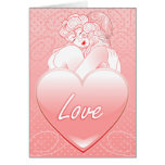 Greeting card Love's embrace