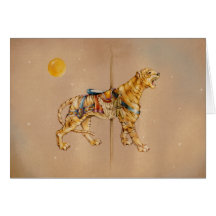 Greeting Cards - Carousel Tiger