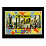 Greetings from Chicago Illinois Postcard