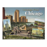Greetings from Chicago Postcard