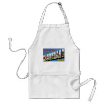 Greetings from Cleveland, Ohio! Apron