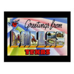 Greetings from Dallas Texas Postcards