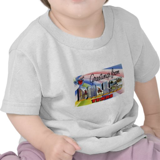 Greetings from Dallas Texas Tee Shirt
