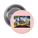 Greetings From Hollywood California Buttons